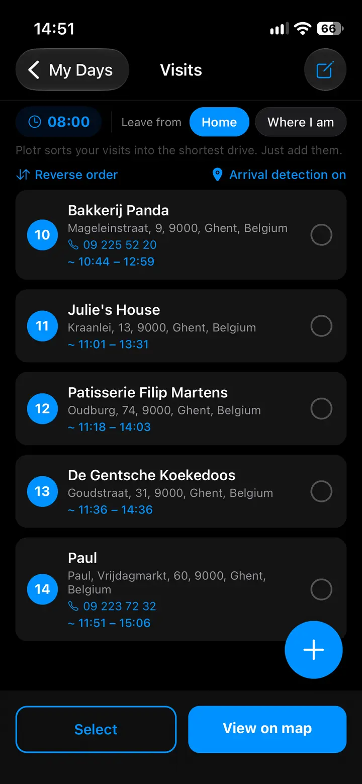 Plotr Pro's: Your whole day on one map